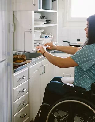 Adapter son logement pour un fauteuil roulant